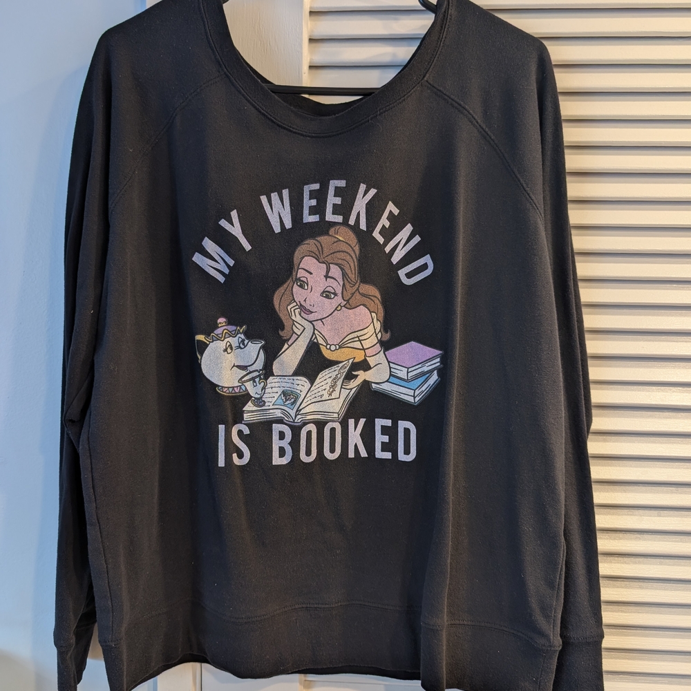 Black Graphic Women's Sweater